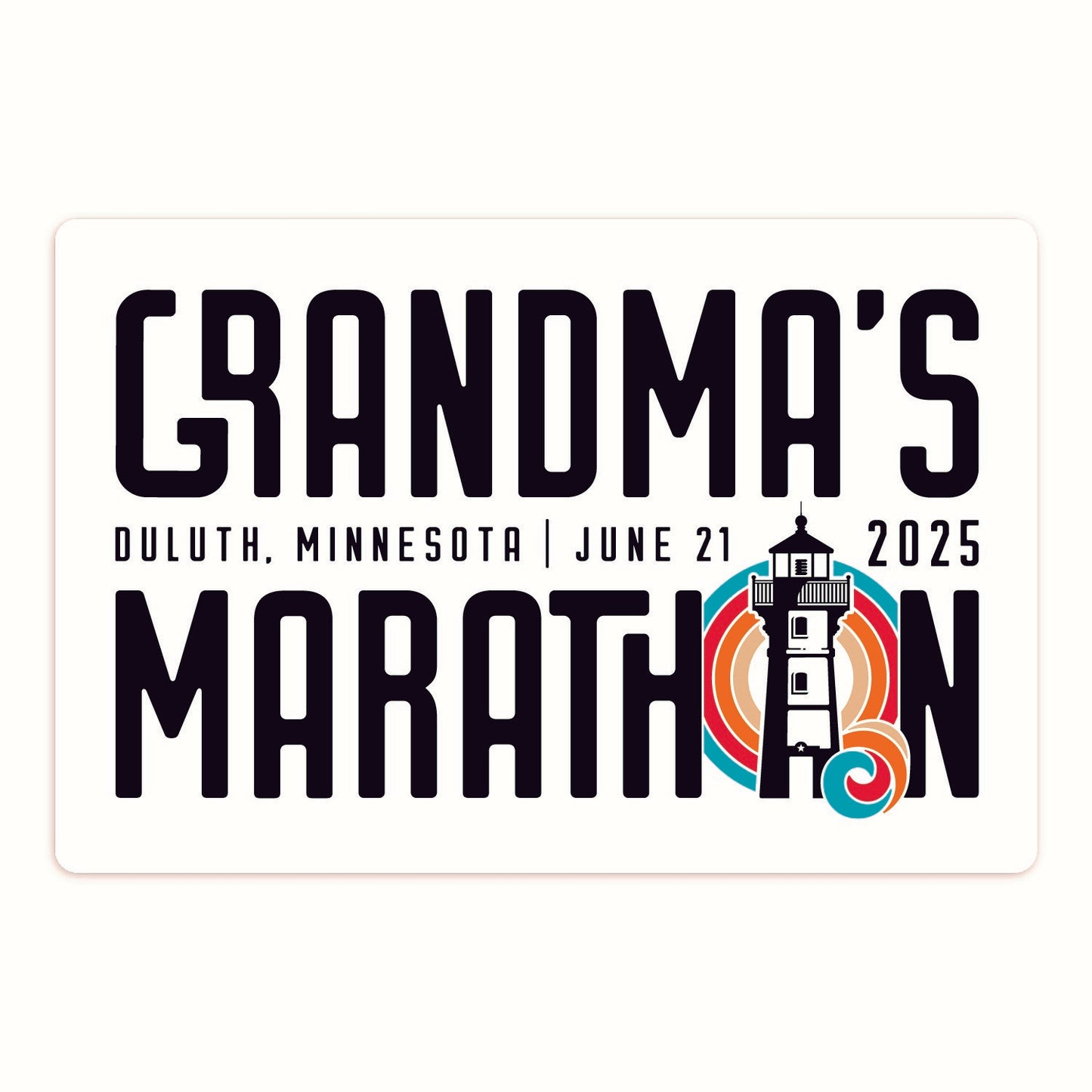 Grandma's Marathon Sticker (2025 SPECIAL EDITION)